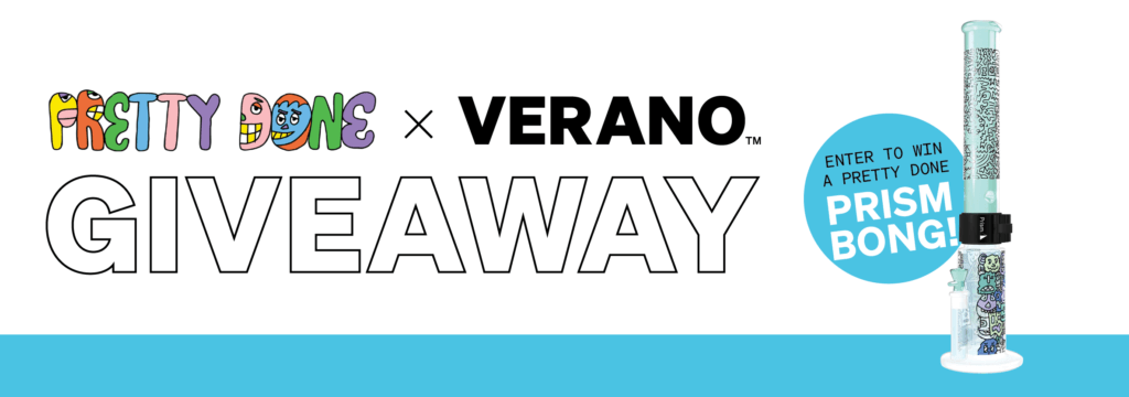 Pretty Done x Verano Prism Bong Giveaway