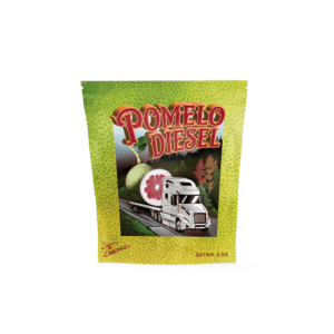 Pomelo Diesel Strain Artwork